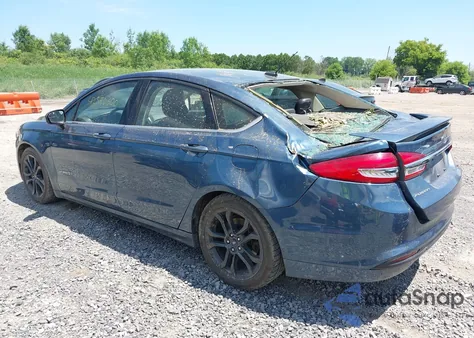 2018 Ford Fusion Hybrid Se from USA, damaged, VIN 3FA6P0LU6JR251133